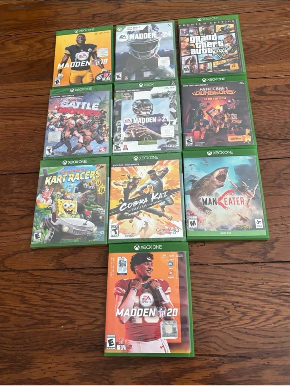 Xbox One games - lot of 10